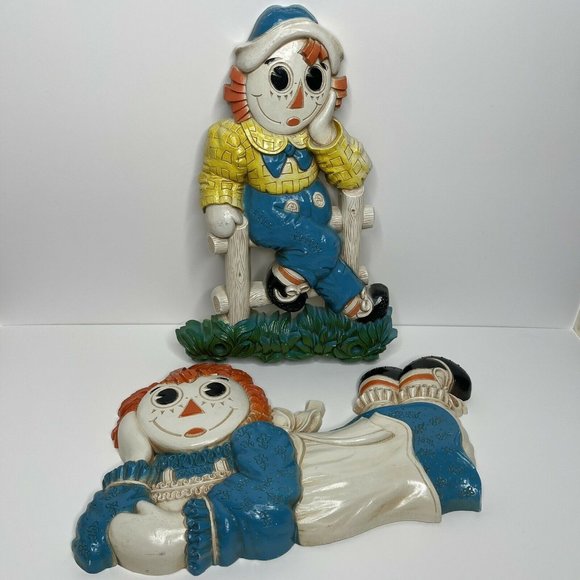 Other - Vintage 1977 Bobbs Merrill Raggedy Ann and Andy